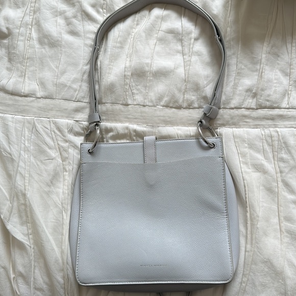 Rebecca Minkoff dusty blue convertible crossbody bag - Picture 2 of 3